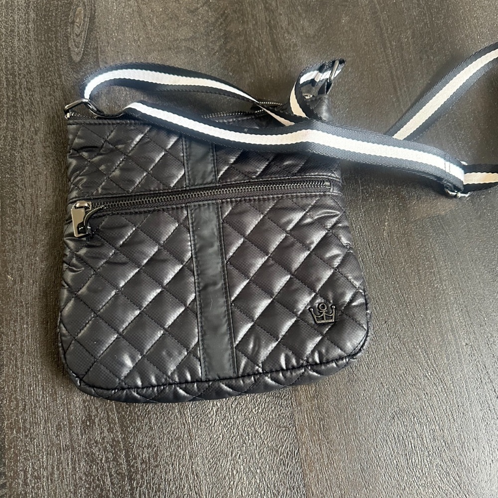 Quilted Black Crossbody Bag